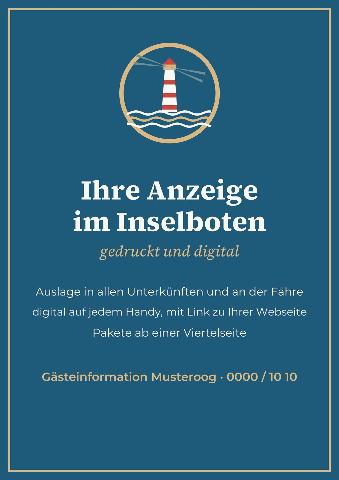 Ihre Anzeige im Inselboten